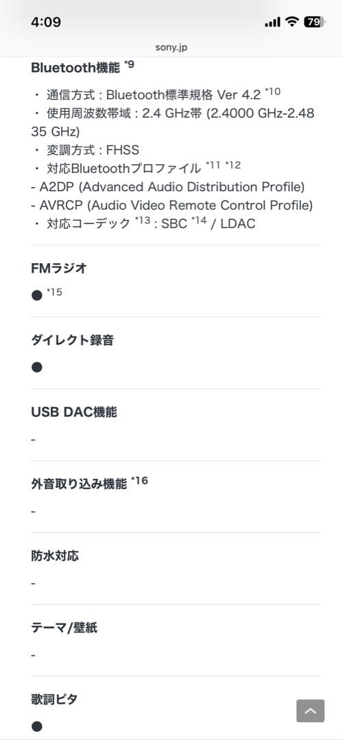 SONY NW-A35デジタルオーディオプレーヤー ビリジアンブルー