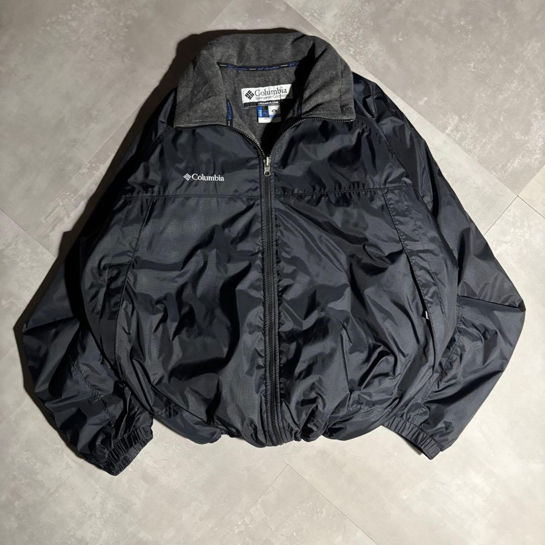 00s コロンビア Colombia パフジャケット　シェルドシンチラ型　黒