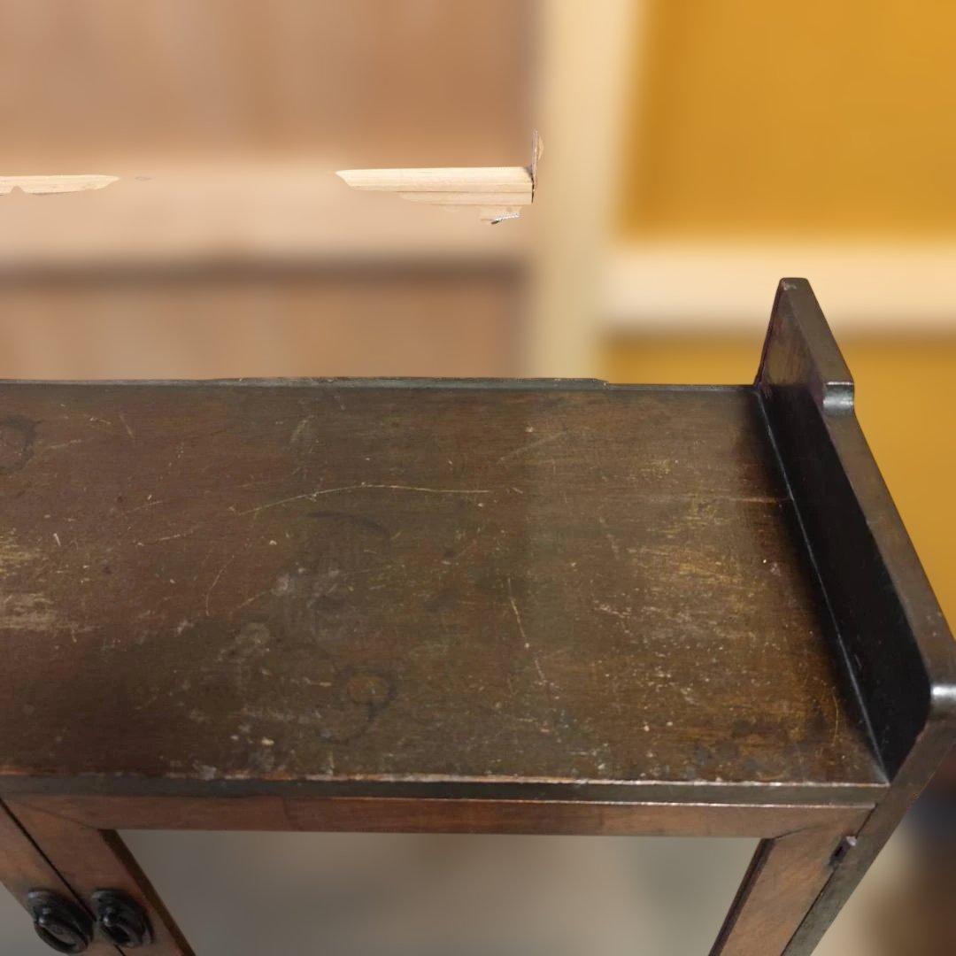 アンティーク ライティングビューロー 大正ロマン 昭和レトロ 飾り棚 古道具