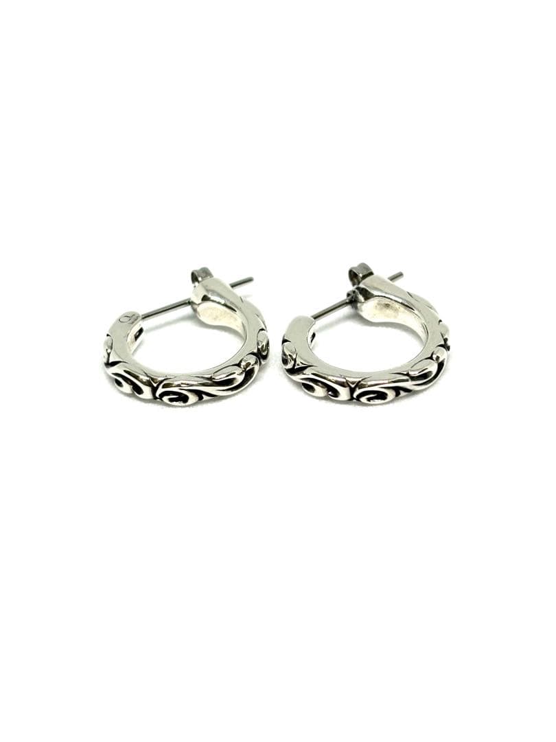 超美品 LH HOWL クロッシングピアス タテガミスクロール シルバー925