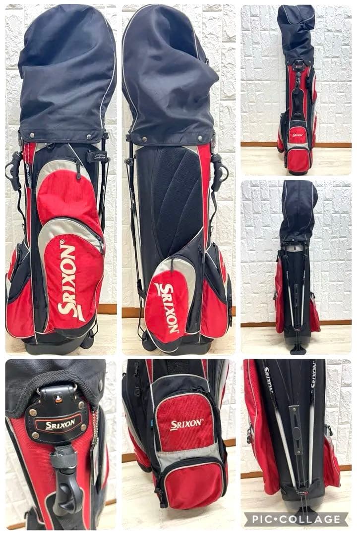 初心者おすすめ メンズゴルフクラブセット スリクソン キャディバッグ付