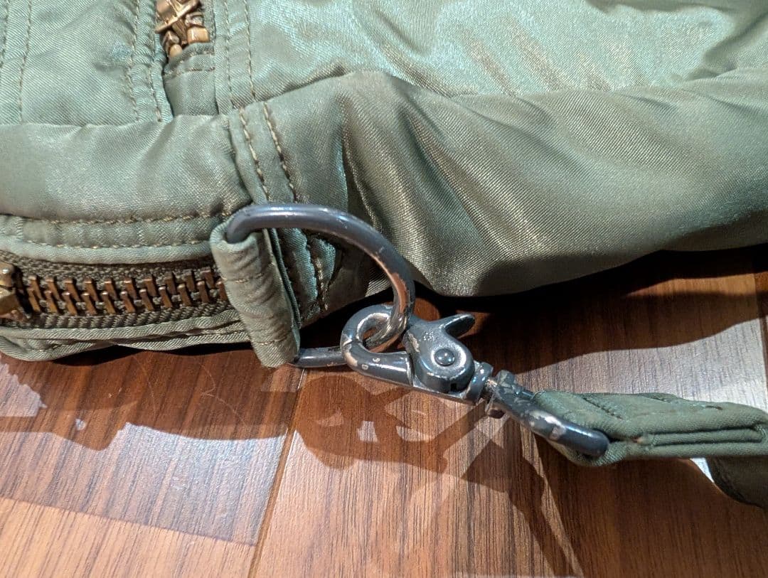 PORTER タンカー 2way ブリーフケース セージグリーン