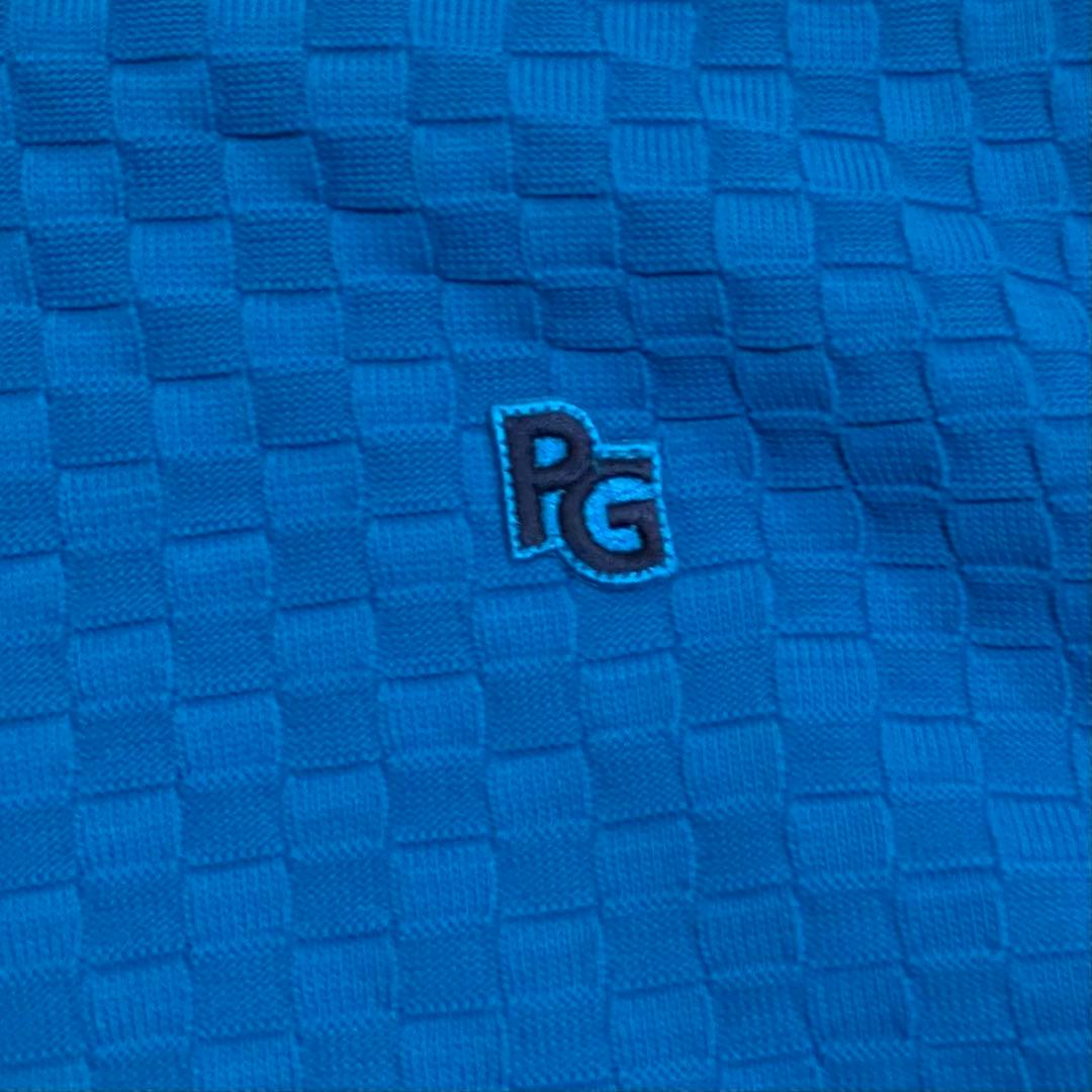 新品■33,000円【パーリーゲイツ】メンズ　長袖セーター ウェア 6/LL 青