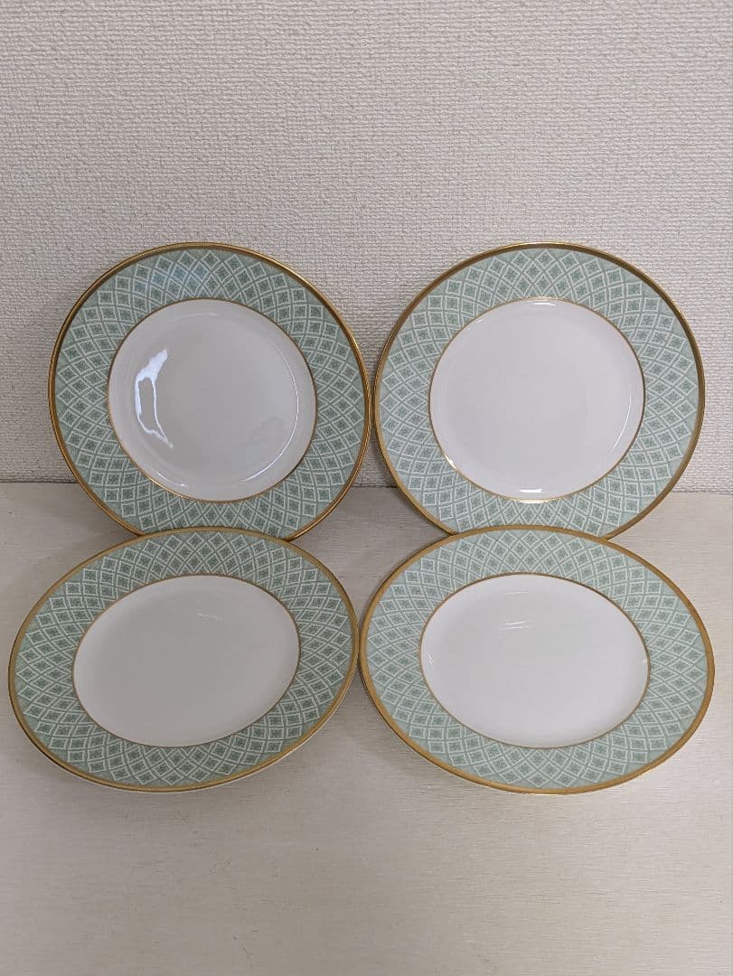 ウォーターフォード　英国製　フィッツパトリックグリーン　大皿2+中皿4　未使用品