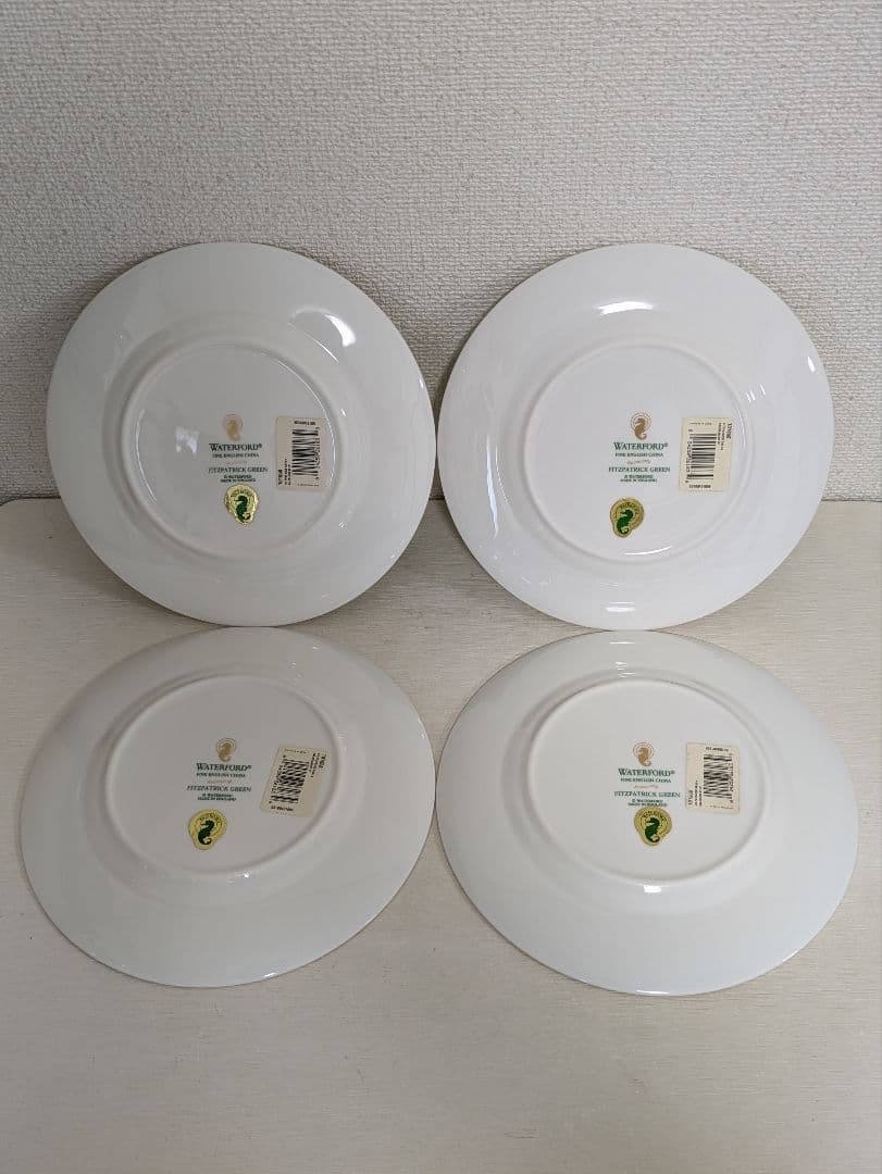 ウォーターフォード　英国製　フィッツパトリックグリーン　大皿2+中皿4　未使用品