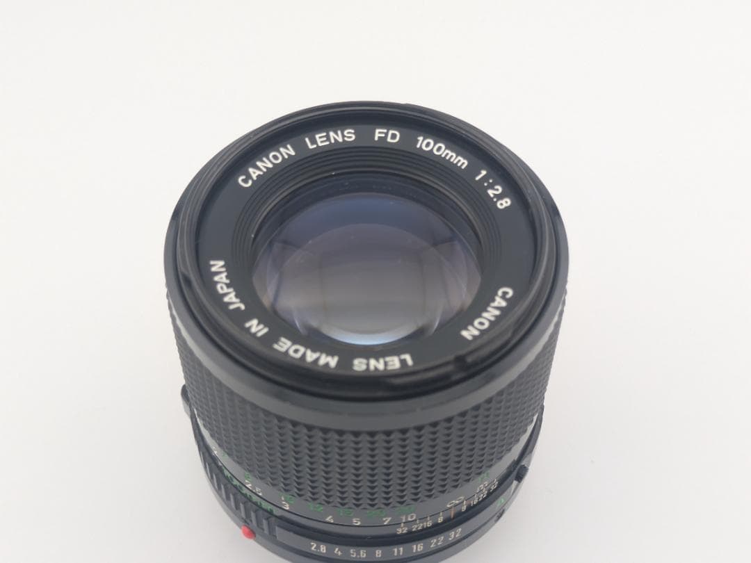 Canon New FD 100mm F2.8 MF 単焦点 キャノン レンズ