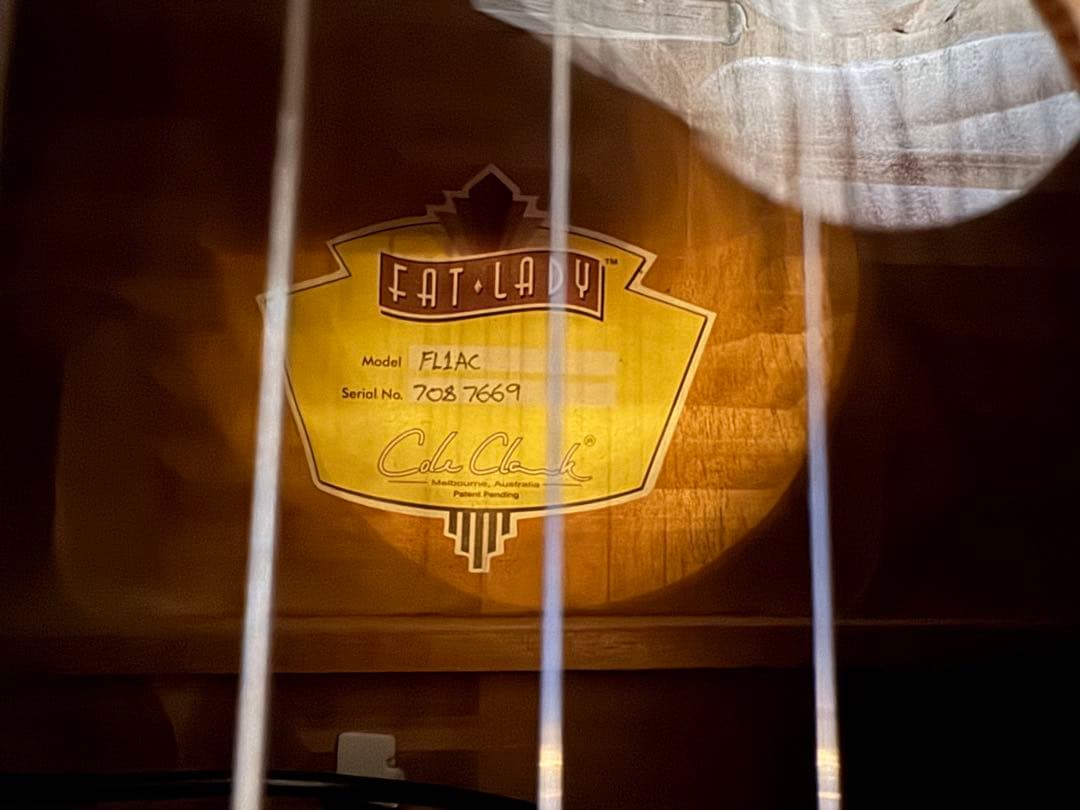 Cole Clark FL1AC コールクラーク