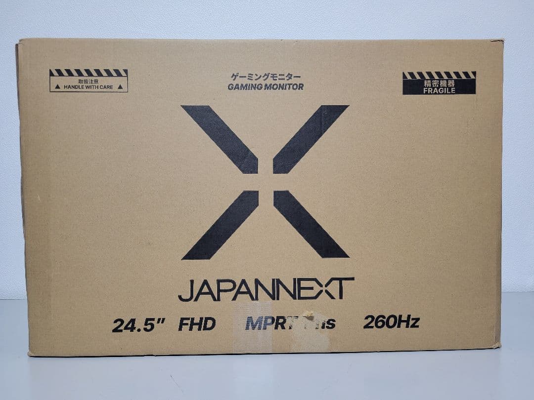 美品　おしゃれ　JAPANNEXT 24.5インチ 260Hzゲーミングモニター
