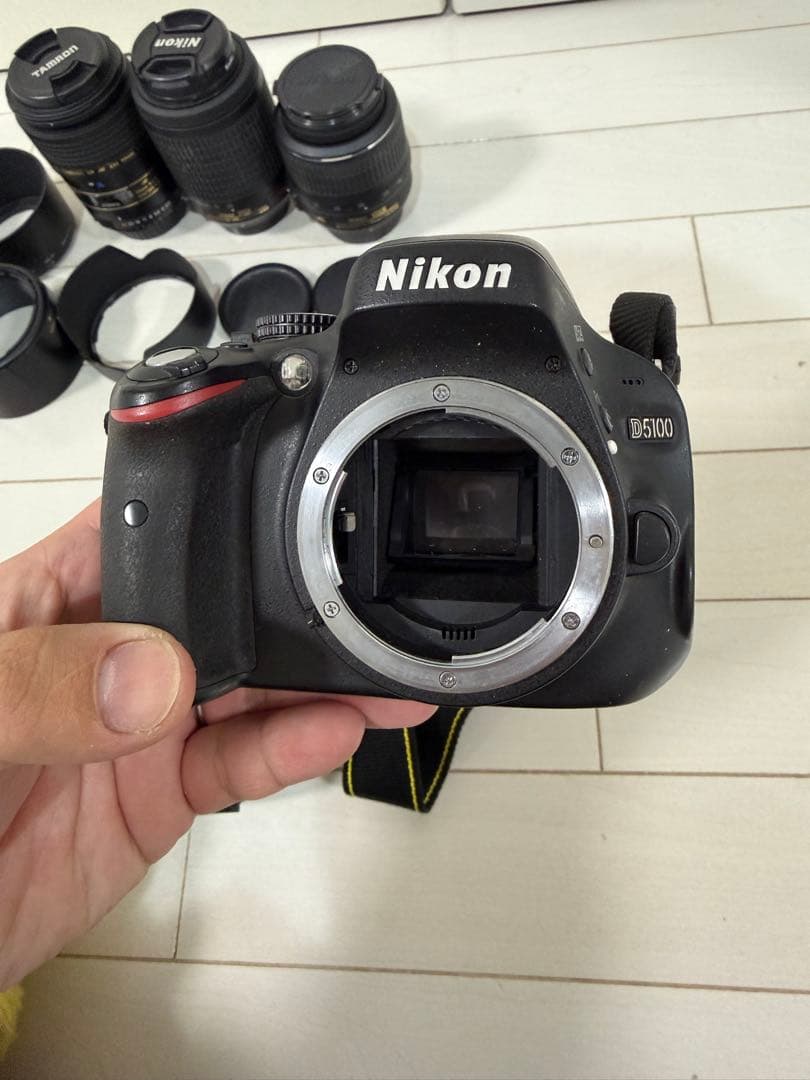 Nikon D5100 デジタル一眼レフ カメラレンズ豪華セット！
