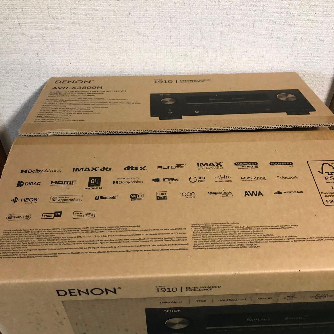 デノン Denon AVR-X3800H　avアンプ9.4ch 美品
