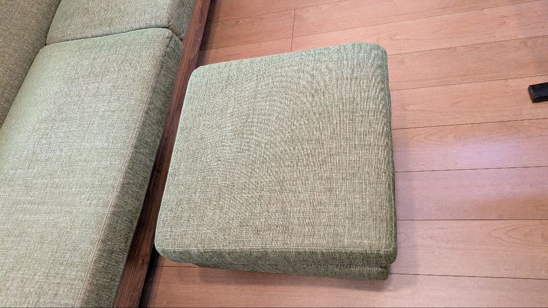 ファブリックソファ　オットマン（別売り）