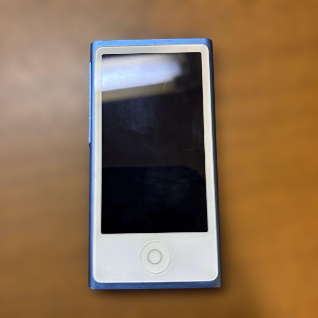 Apple iPod nano第7世代青 ブルー