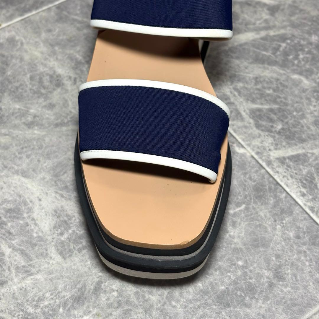 M*i様 ⭐︎ステラマッカートニー⭐︎ エリス　スニーク　サンダル　ネイビー　3