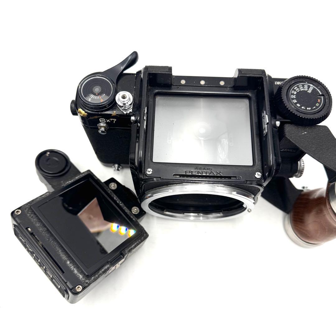 ❁完動品❁Pentax 6×7 TTL 105mm F2.4 グリップ付き