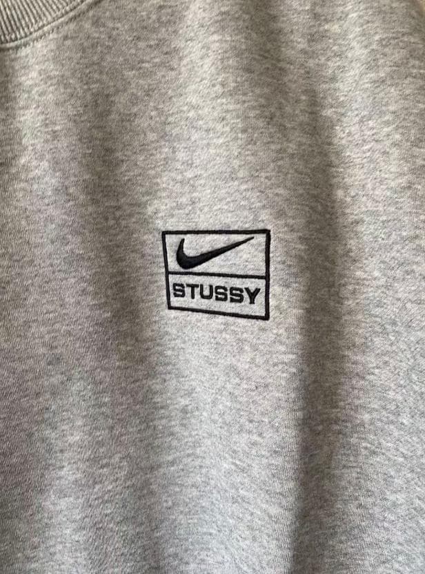 Nike Stussy コラボ スウェット L グレー