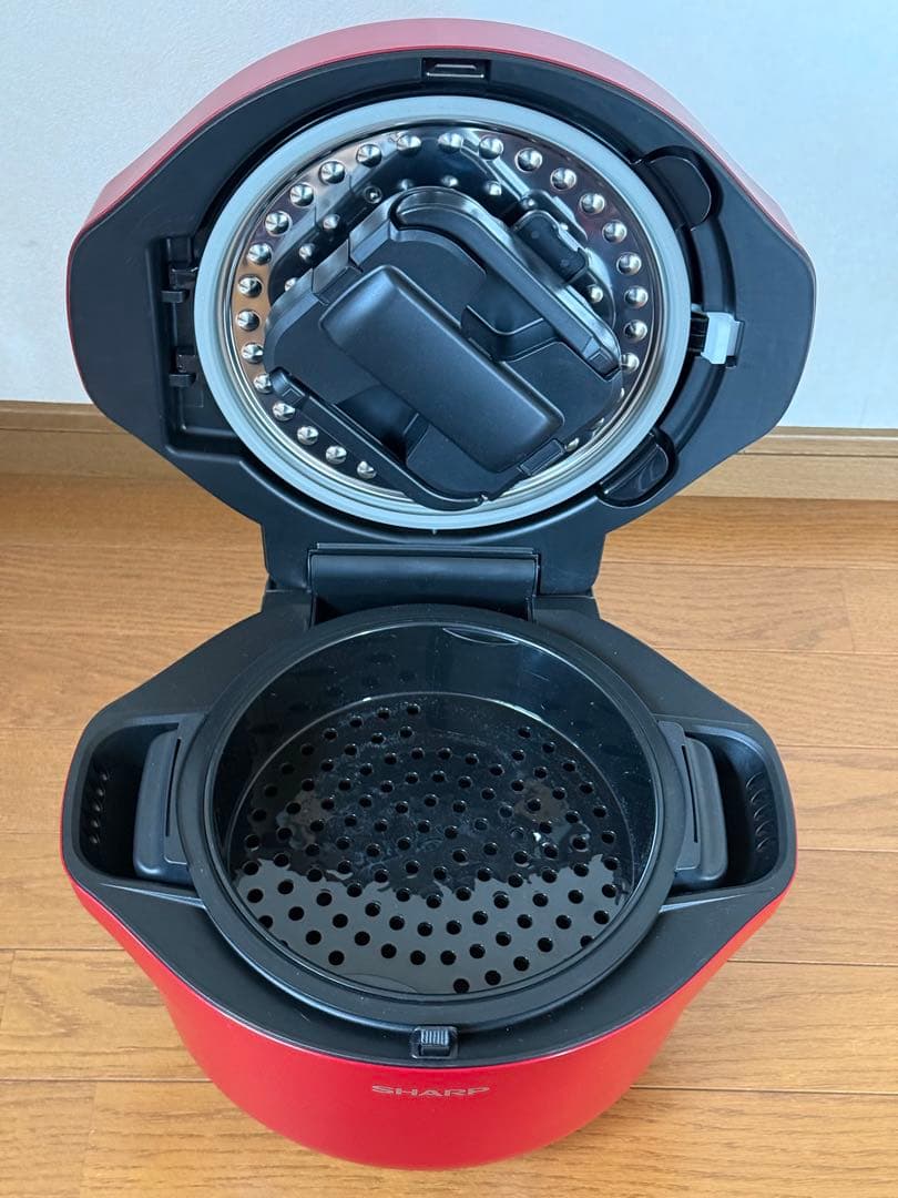 【新品未使用品】ヘルシオ ホットクック KN-HW24G-R