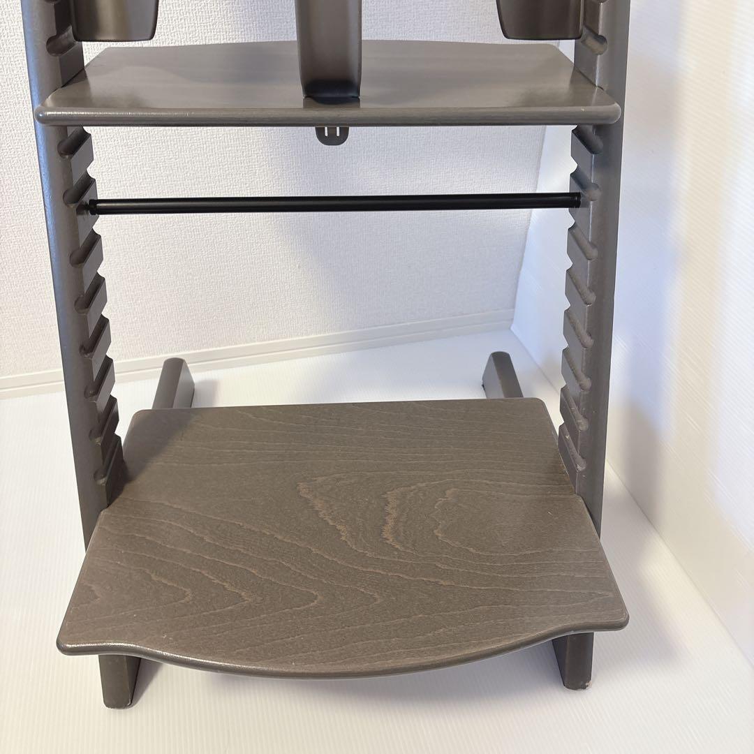 【廃盤カラー】シリアル5 ヘイジーグレー STOKKE トリップトラップ セット