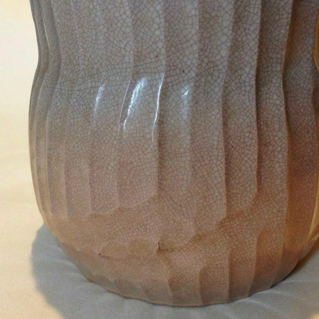 希少！経年70年以上 萩焼 だるま火鉢 手火鉢 手炙り 手炉 陶器 茶道具 花器