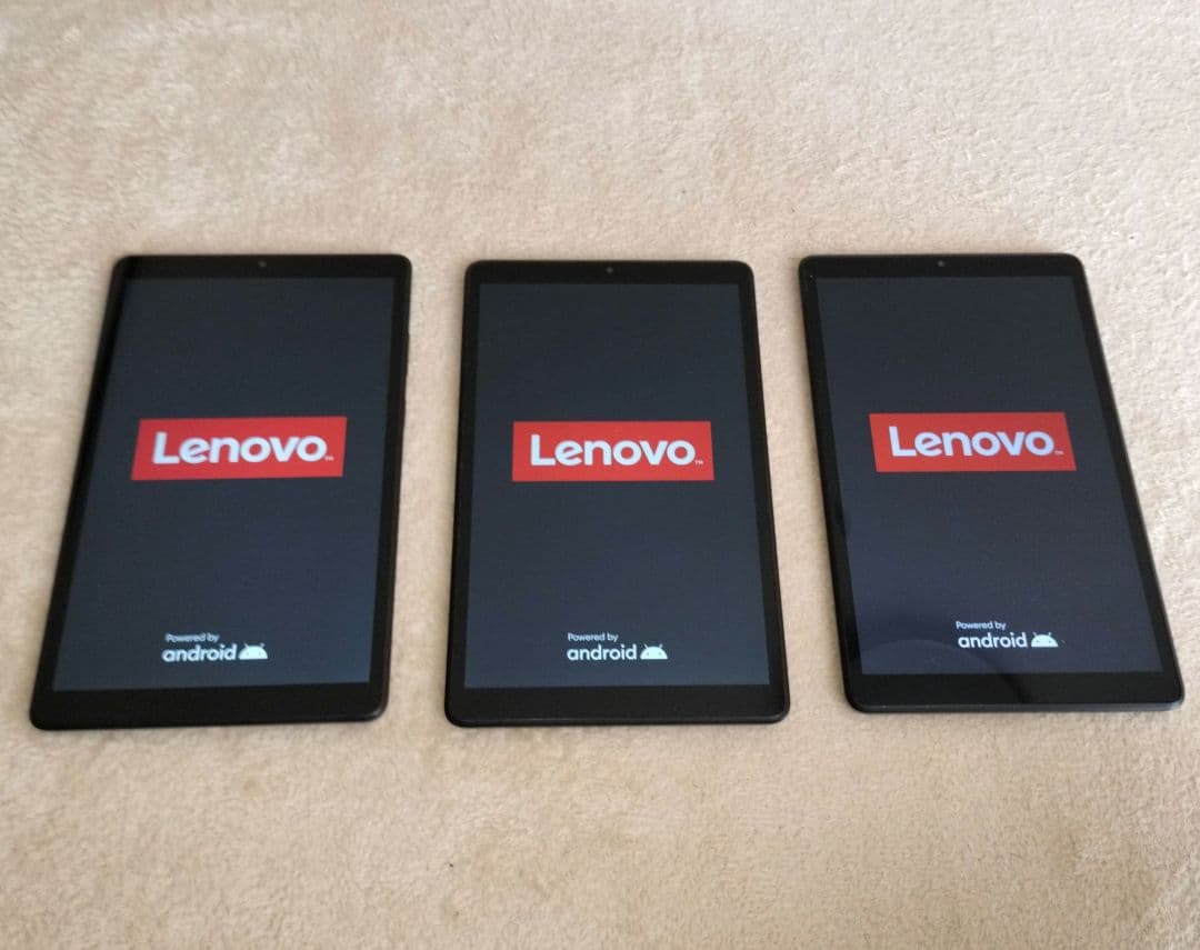 Lenovo TB-8505F Android10 タブレット 3台セット