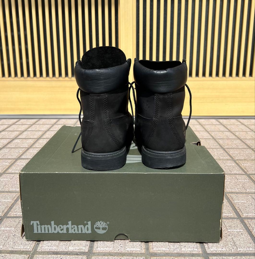 Timberland ブラック ハイカットブーツ