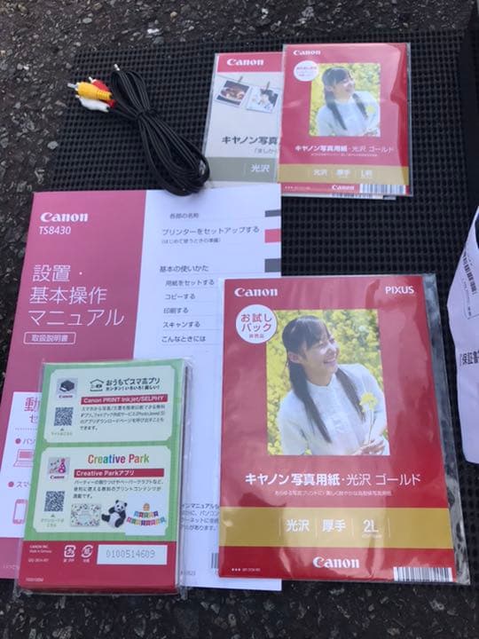 キヤノン インクジェットプリンター PIXUS TS8430 ブラック