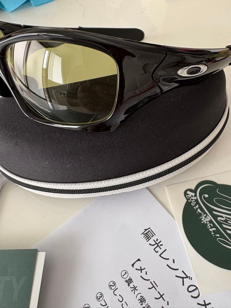 オークリー ピットブル　TALEX イーズグリーン レンズ未使用品