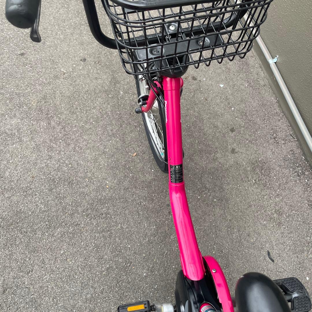 【引き取り限定】パナソニック電動アシスト自転車20インチ