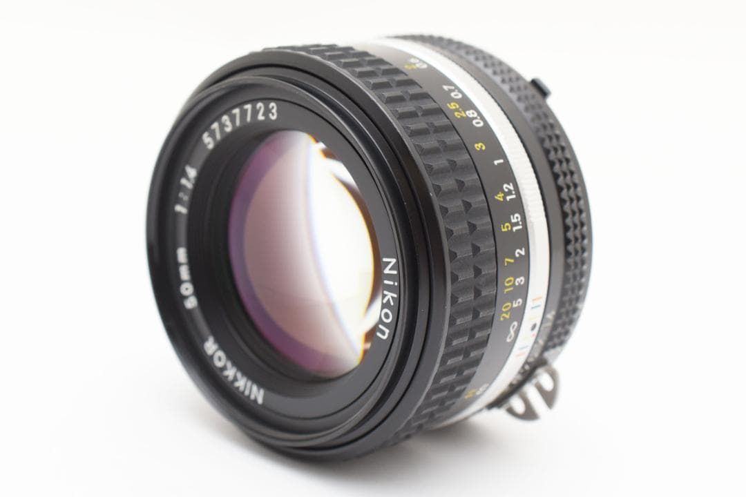 美品 Nikon Ai-s NIKKOR 50mm F1.4 単焦点レンズ