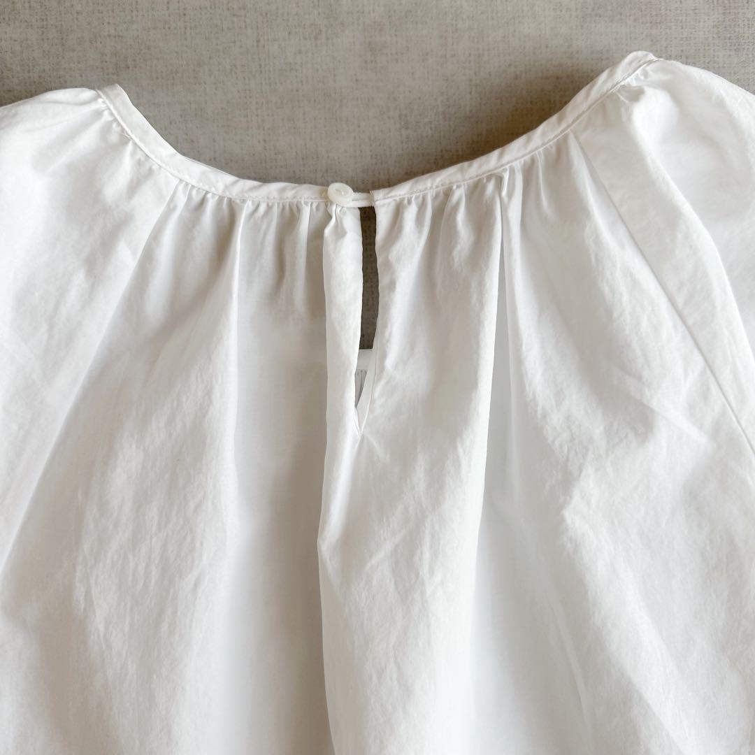 美品▲Deuxieme Classe///ラグランスリーブブラウス▲ホワイト