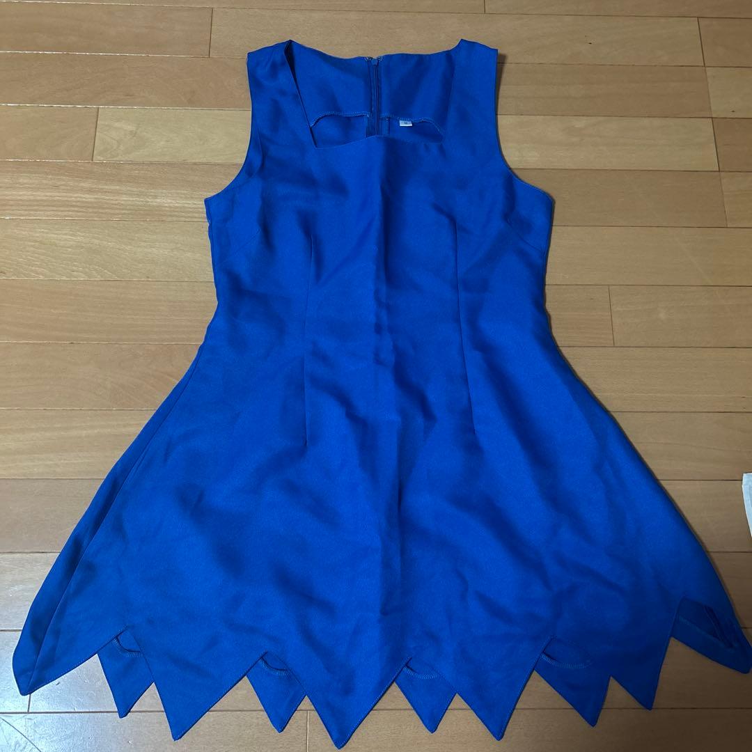 東方Project チルノ コスプレ衣装 フルセット ウィッグ付き