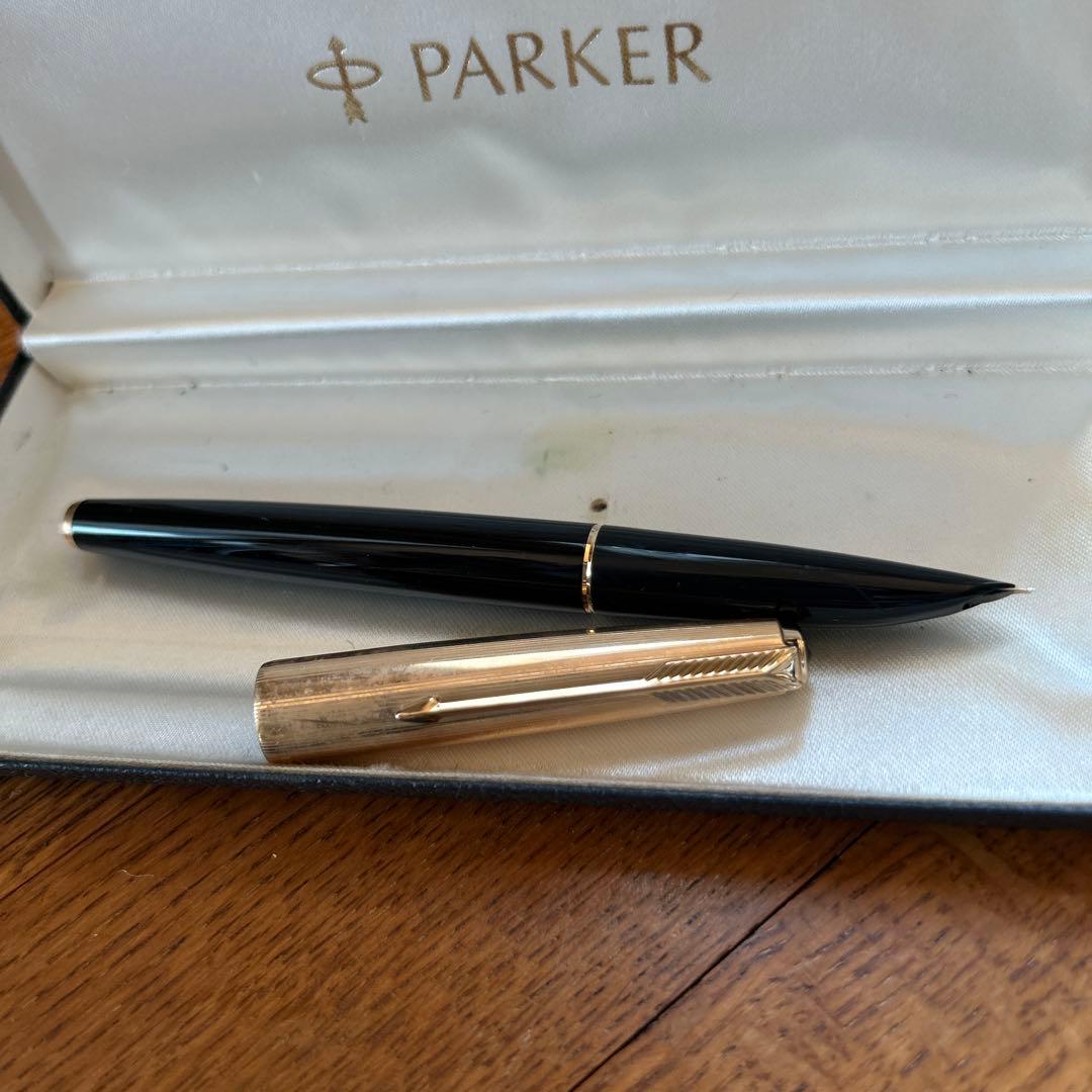 PERKER61◆万年筆＆ボールペンセット　アンティーク文具　ヴィンテージ