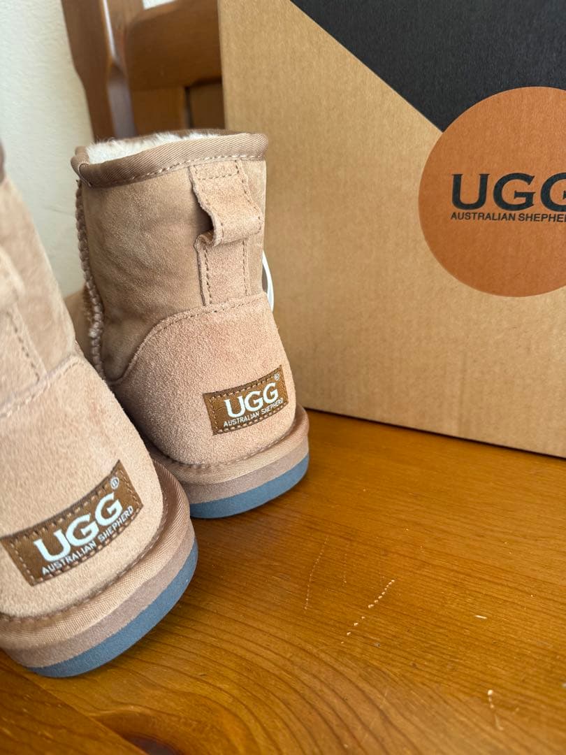UGG EXPRESS ムートンブーツ チェスナット 7 24cm