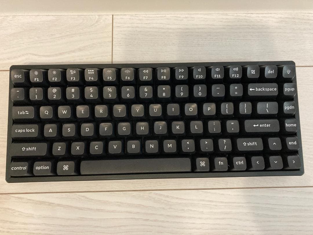 Keychron K2 茶軸 RGBアルミ（KSAキーキャップ・パームレスト付）