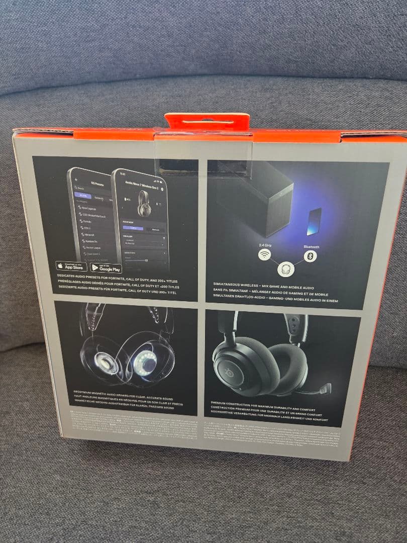 未開封SteelSeriesヘッドセット Arctis Nova7 Gen2　黒