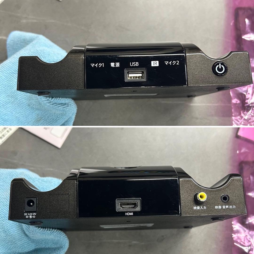 【動作確認済】オン・ステージ パーソナルカラオケ マイク2本付き