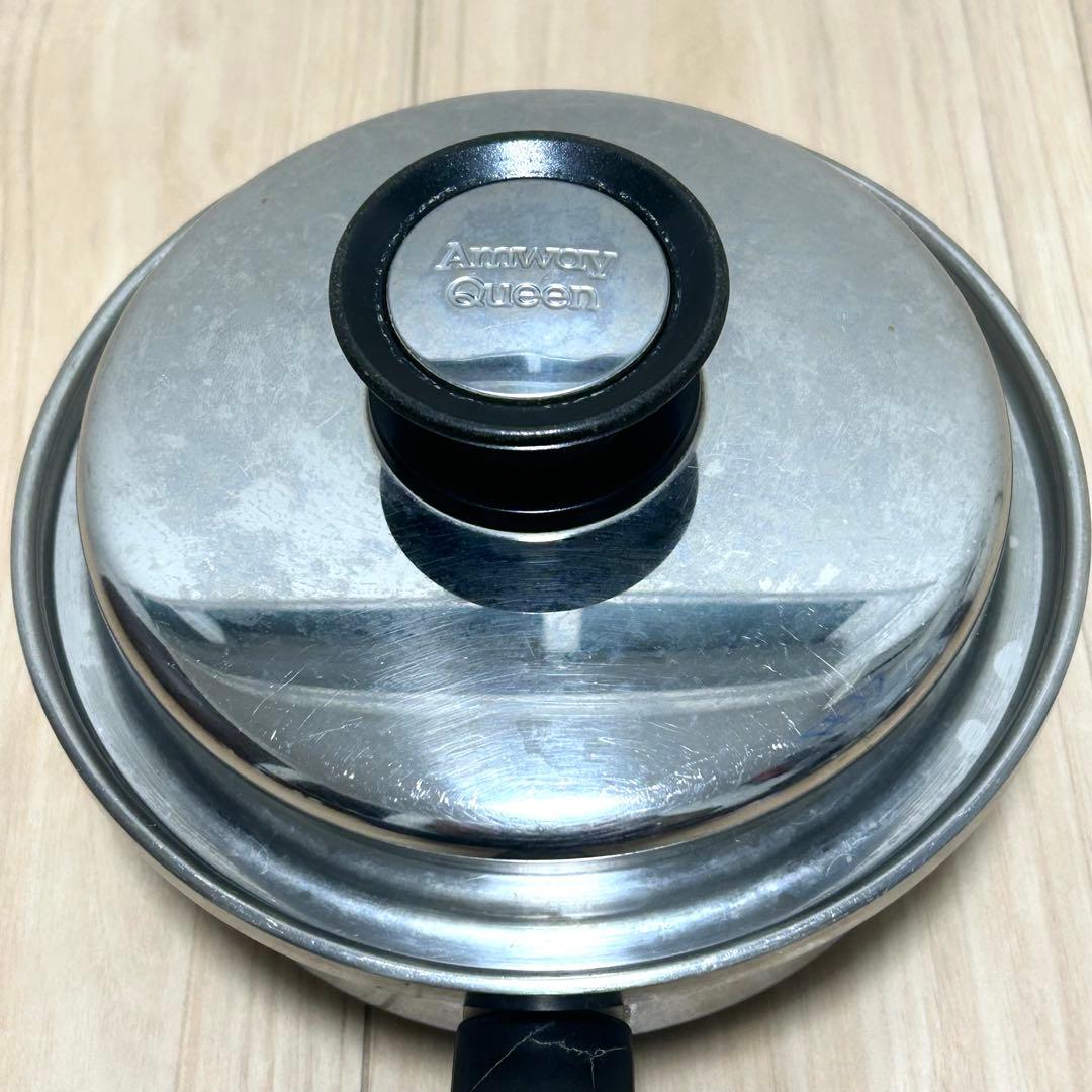Amway Queen 中フライパン 小ソースパン ケトル 3点セット
