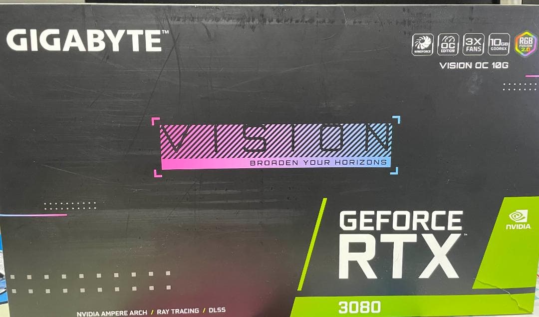 グラフィックボード・グラボ・ビデオカード GIGABYTE RTX 3080 10GB OC