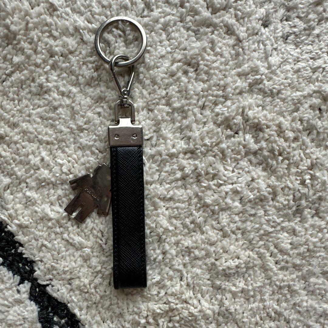 PRADA ロボットチャーム　キーホルダー　ブラック