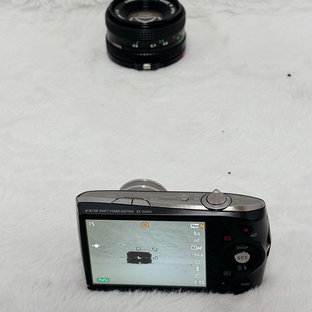 【美品】CASIO EXILIM EX-Z2000 ブラック　コンデジ　デジカメ
