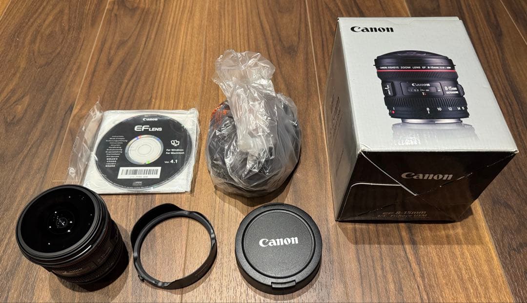 新品　Canon EF 8-15mm f/4L Fisheye USM