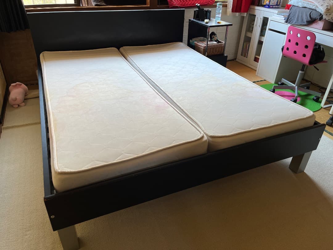 クイーンサイズすのこベッド