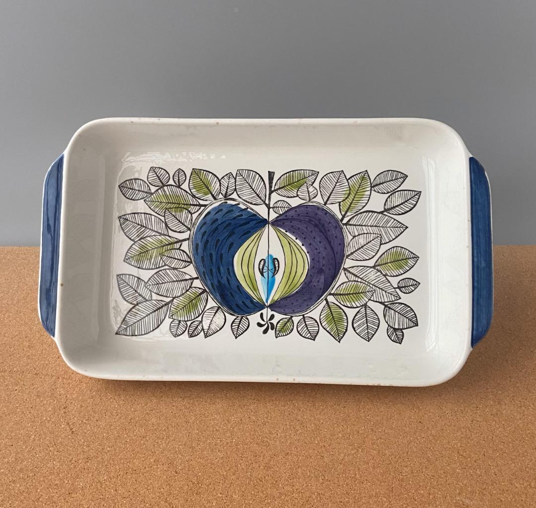 ロールストランド Eden エデン ロングプラター 取手付 30×18cm ①