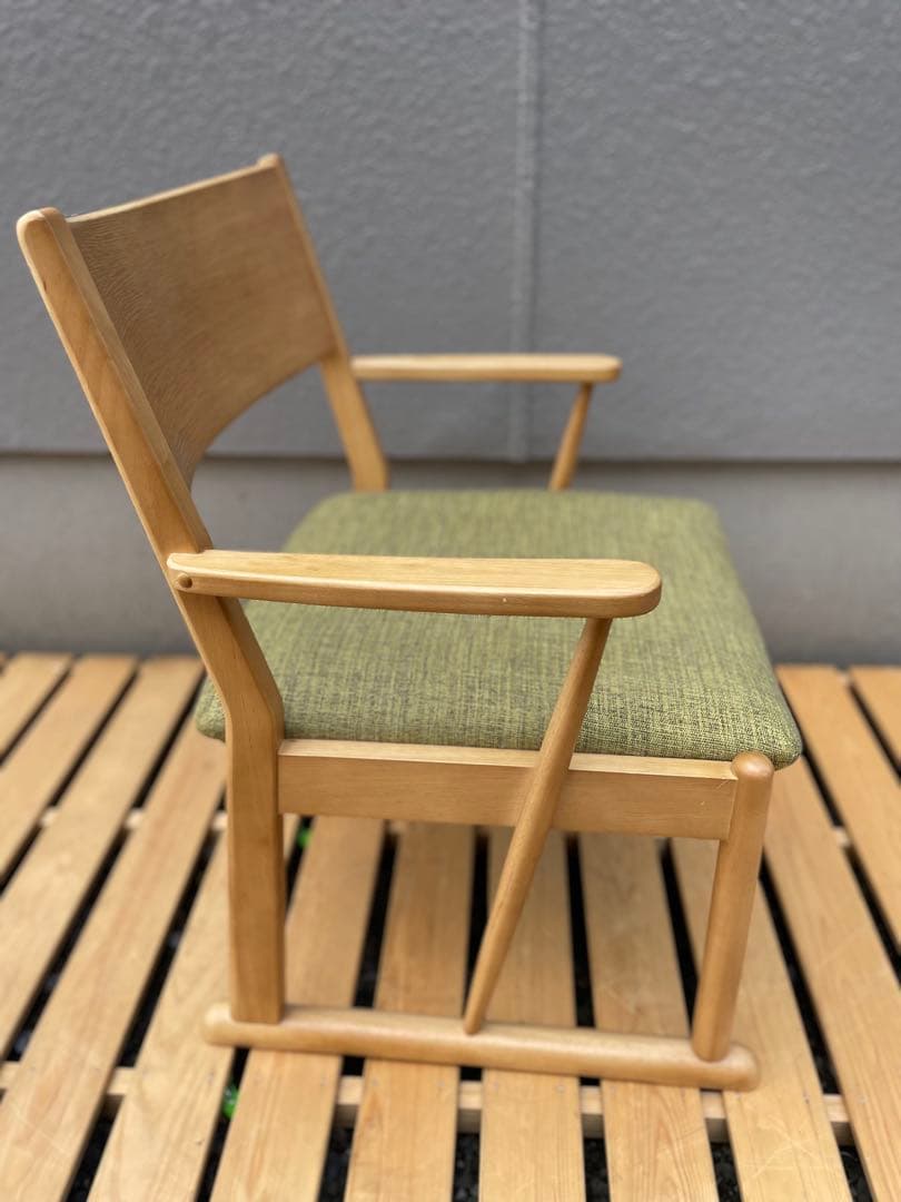 光製作所　高座椅子　オーク　ナチュラル色