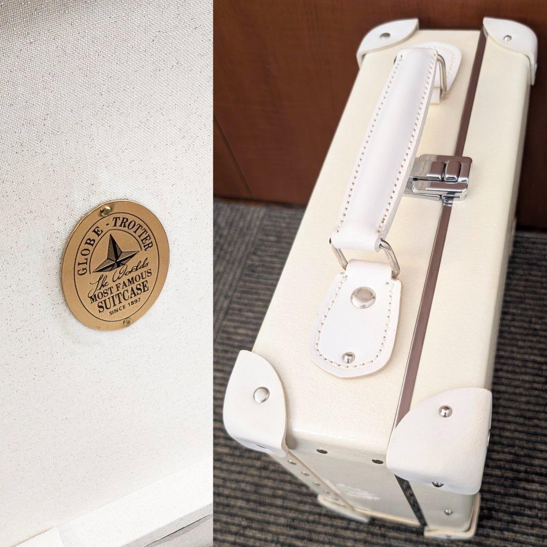 未使用★保証書付グローブトロッター『ホワイトスター』限定品／アタッシュケース新品