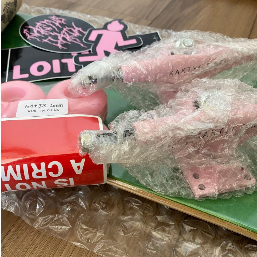 【新品】 CACTUS JACK PAISLEY SKATE DECK