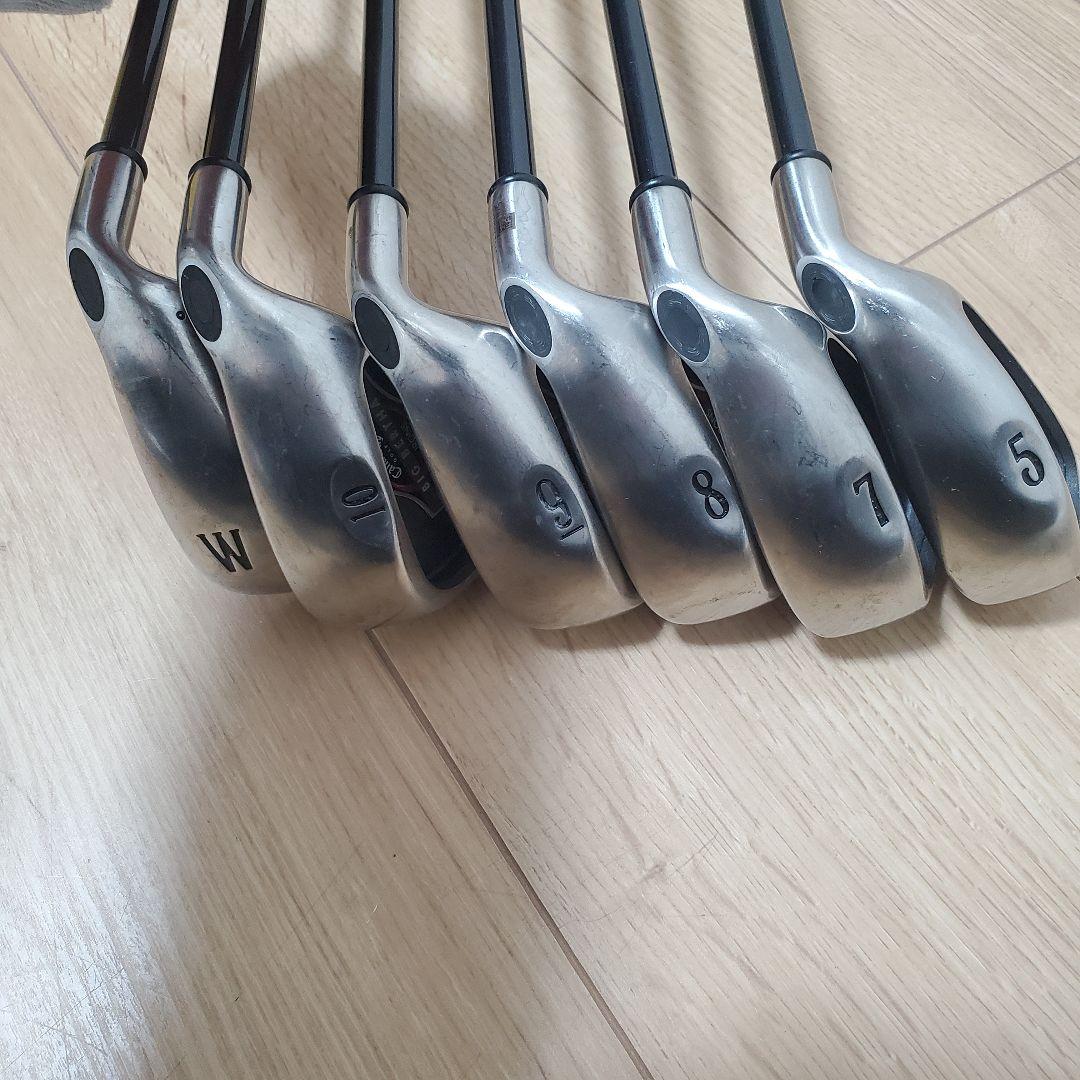 Callaway BIG BERTHA アイアン 6本 極美品