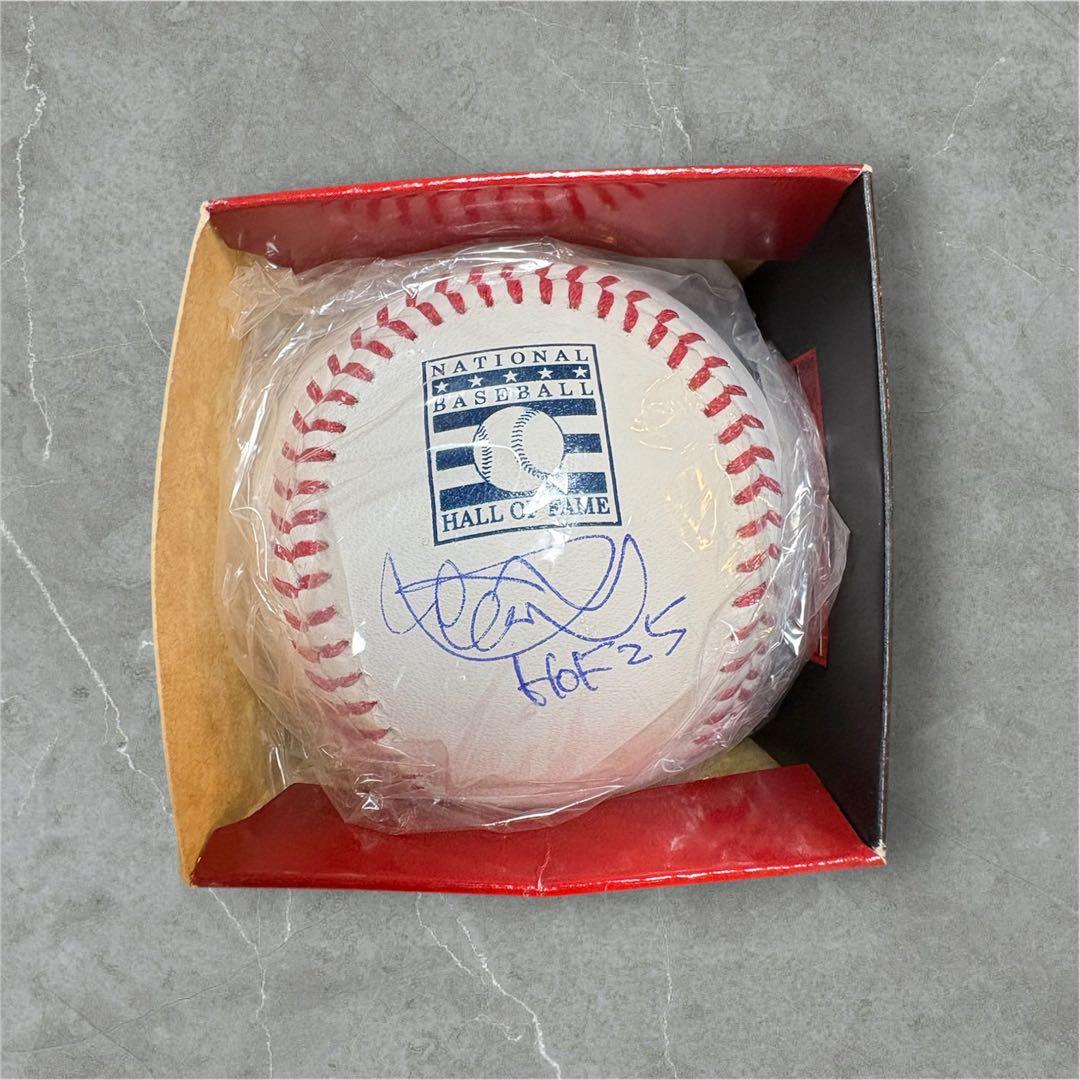 イチロー選手　MLB殿堂入り記念　直筆サインボール★証明書付★HOF25