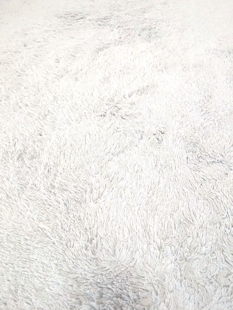 Francfranc　カステ 低反発 ラグ L　2000×2000 シルバー