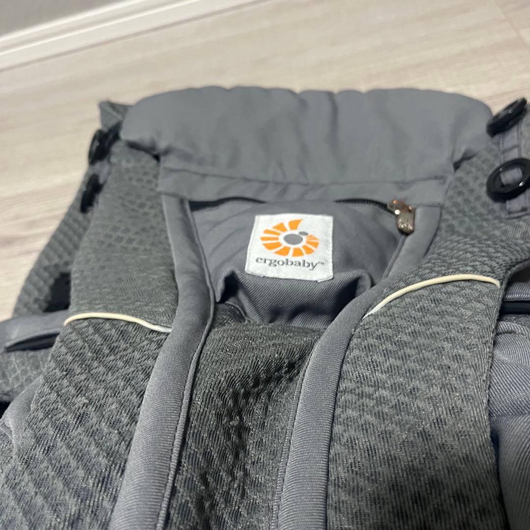【美品】エルゴベビー　オムニブリーズ 抱っこ紐　グレー