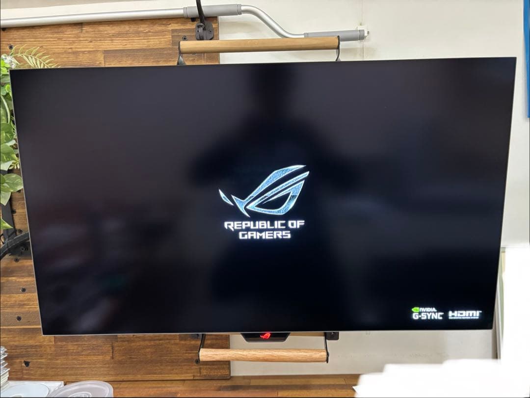 【超希少　使用少美品】ASUS OLED PG42UQ 4K有機EL/138Hz